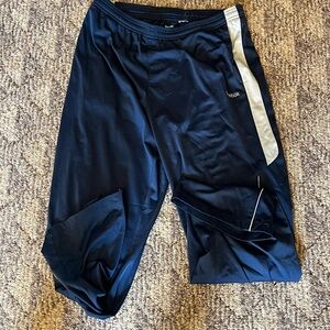 Reebok Navy Blue Athletic Pants